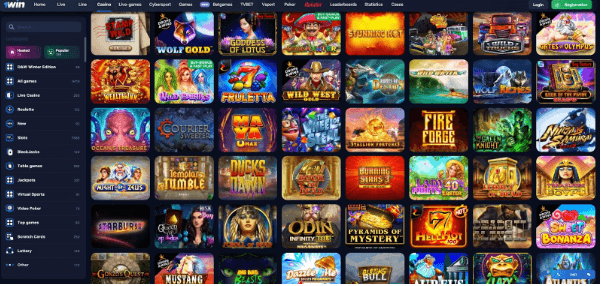 1win casino games